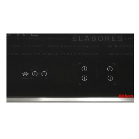 Dessus verre vitrocéramique plaque de cuisson De Dietrich 72X9557