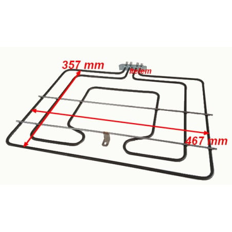 Résistance cuisinière Sauter AS0006082