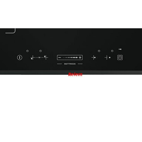 Dessus verre vitrocéramique plaque de cuisson Smeg 695617168