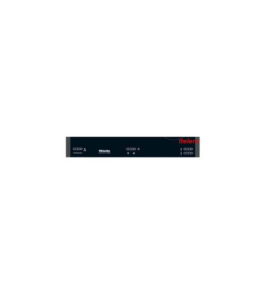 Dessus verre vitrocéramique plaque cuisson Miele 8537040