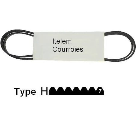 Courroie 1151H7 lave-linge Brandt