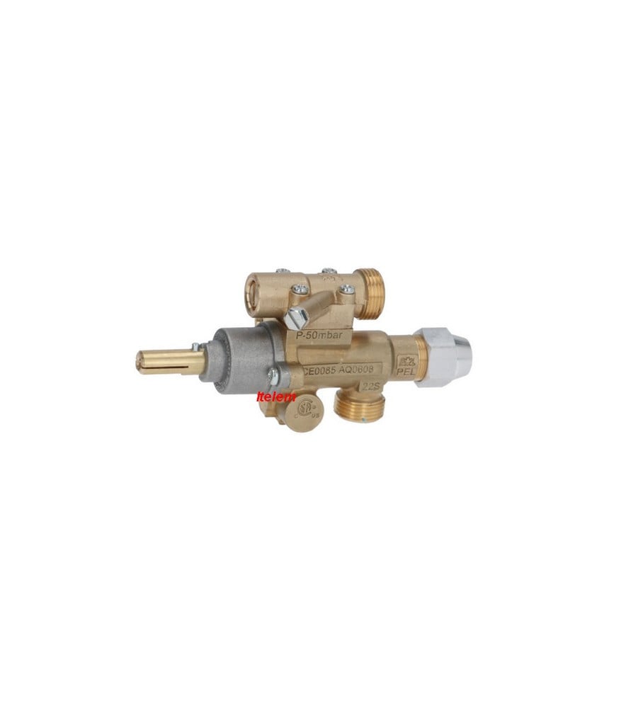 Robinet gaz piano cuisson Bonnet 310140