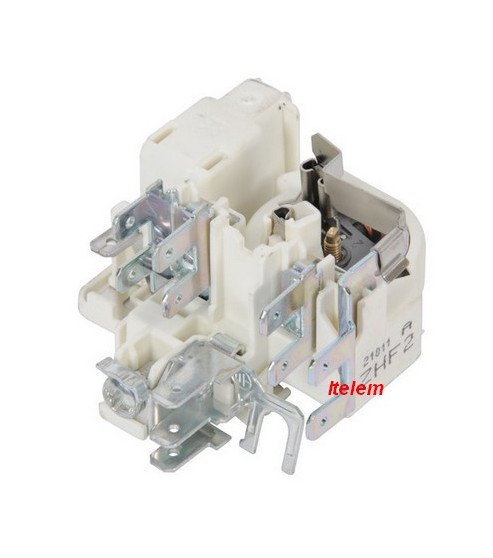 Relais et klixon démarrage compresseur réfrigérateur Electrolux 2425610033