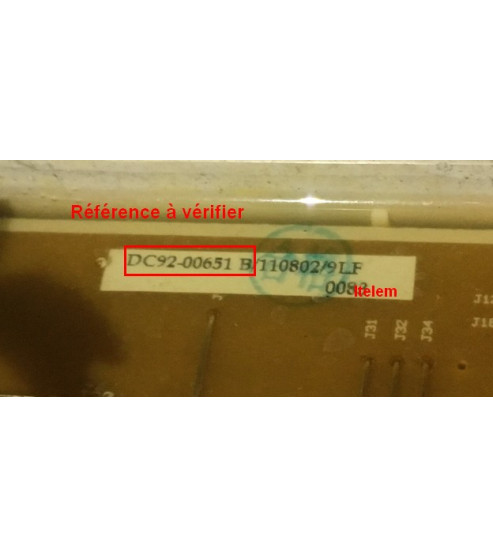 Module électronique de puissance lave-linge Samsung DC92-00651B
