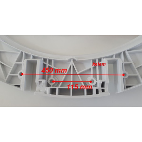 Enjoliveur intérieur de hublot lave-linge Beko 2813160100