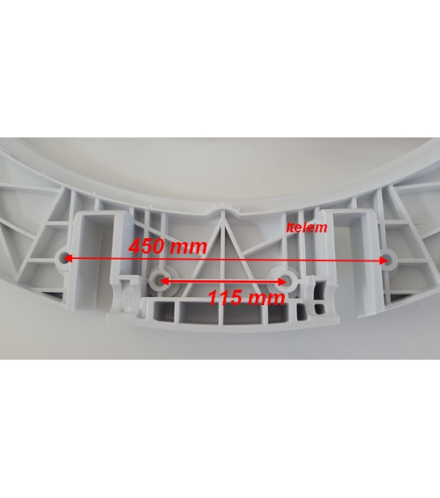 Enjoliveur intérieur de hublot lave-linge Beko 2813160100