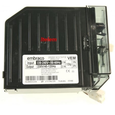 Relais de démarrage compresseur réfrigérateur Sharp H869926