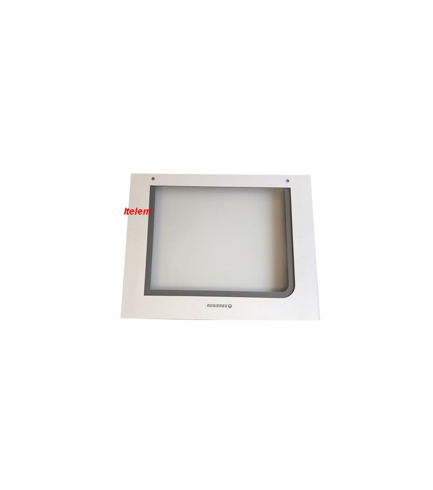 Vitre extérieure cuisinière four Rosières 42811193