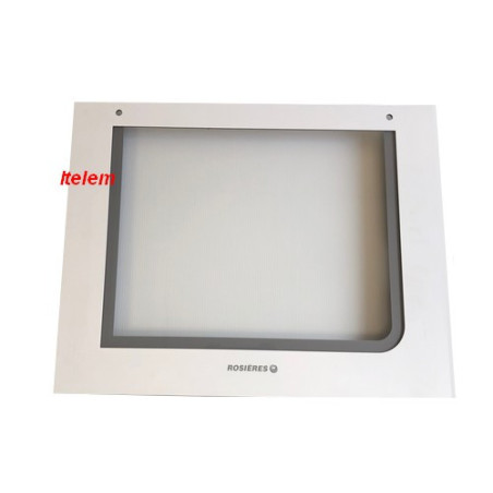 Vitre extérieure cuisinière four Rosières 42811193