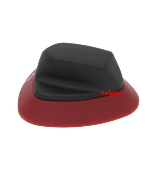Manette noir rouge sérigraphiée fourneau cuiseur Angelo Po Sagi 6300489
