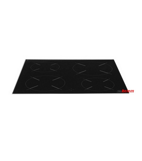 Dessus verre vitrocéramique cuisinière Indesit C00302668