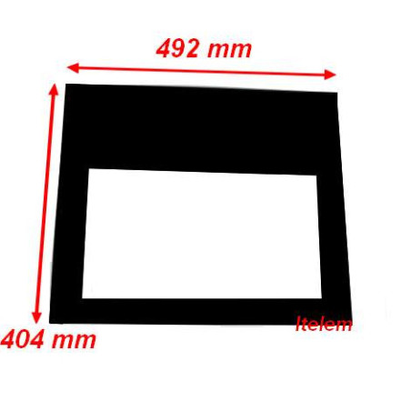 Vitre intérieure de porte four Ikea 480121100024