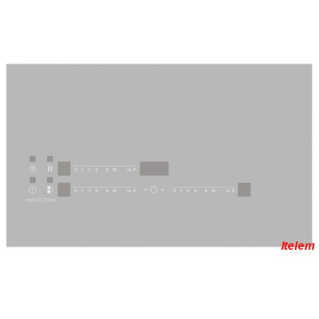 Dessus verre vitrocéramique plaque à induction Electrolux 5551128696