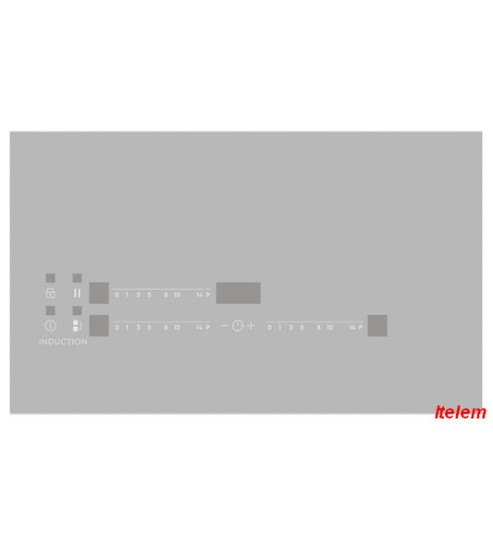 Dessus verre vitrocéramique plaque à induction Electrolux 5551128696