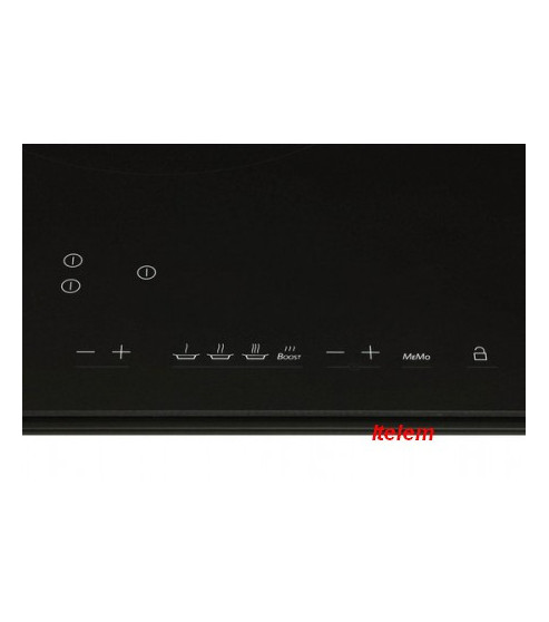 Dessus verre vitrocéramique table à induction De Dietrich 72X7052