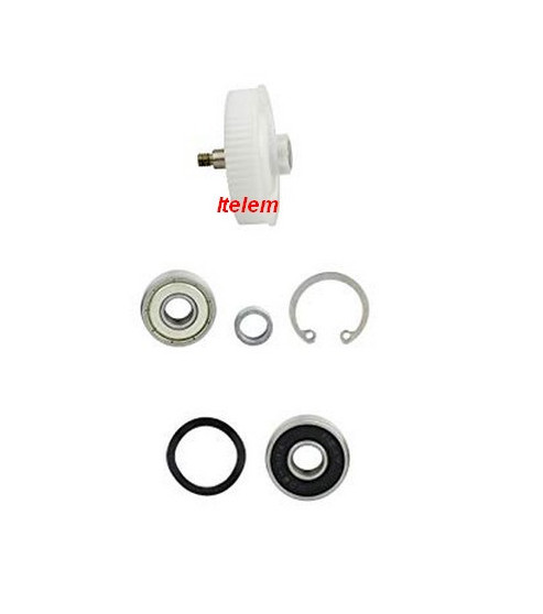 Kit engrenages pour courroie dentée robot culinaire Thermomix Vorwerk TM21 31725