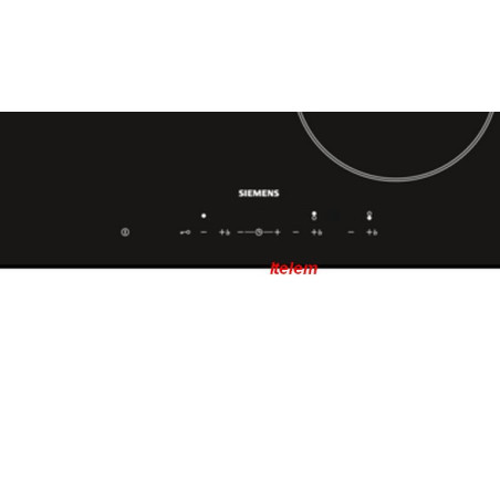 Dessus verre vitrocéramique table de cuisson Siemens 00683789