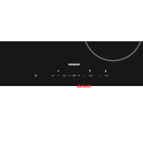 Dessus verre vitrocéramique table de cuisson Siemens 00683789