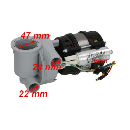 Pompe cyclage OP L63.T19 lave-vaisselle Dihr