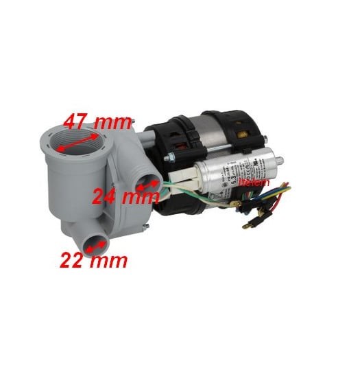 Pompe cyclage OP L63.T19 lave-vaisselle Dihr