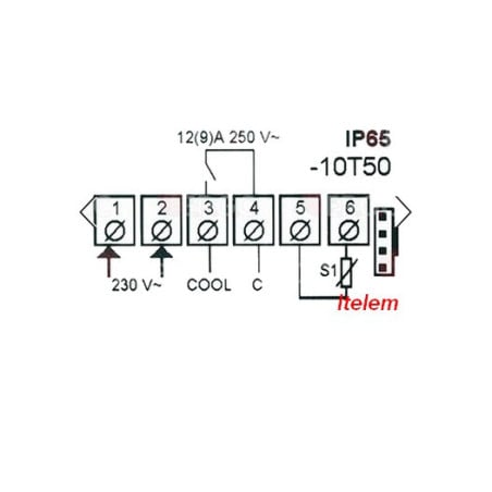 Thermostat chambre froidr AKO D14125