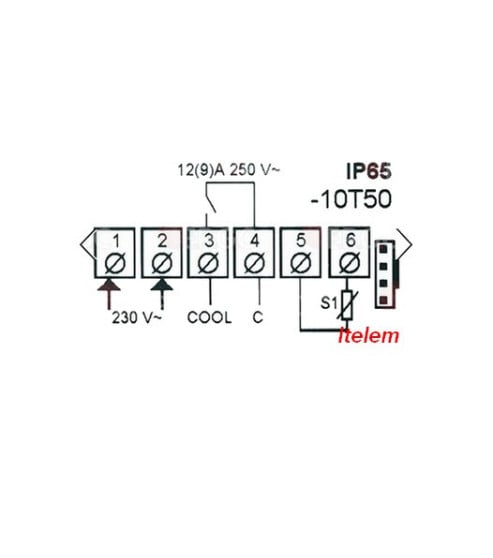 Thermostat chambre froidr AKO D14125