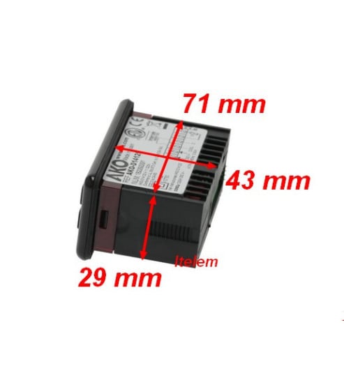 Thermostat régulateur chambre froide D14125