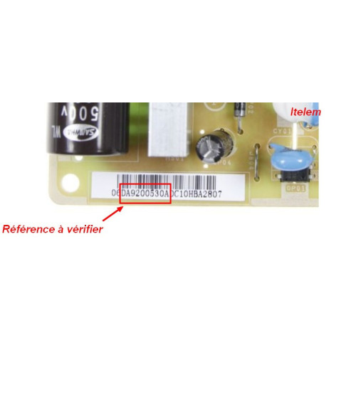Module de puissance réfrigérateur Samsung DA92-00530A