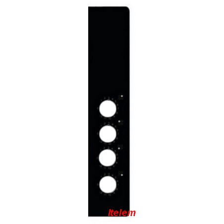 Dessus verre vitrocéramique table de cuisson Whirlpool 481010501631