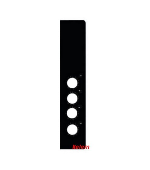 Dessus verre vitrocéramique table de cuisson Whirlpool 481010501631