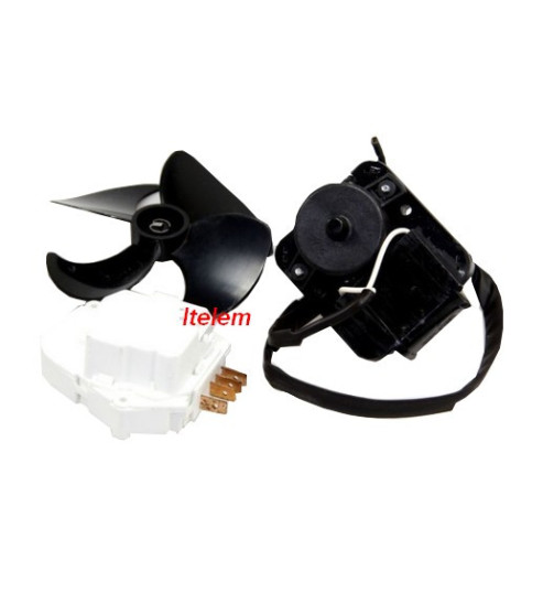 Kit minuterie dégivrage ventilateur réfrigérateur Brandt AS0034362