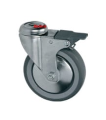 Roulette pivotante chariot porte plats chariot de service 0S1428