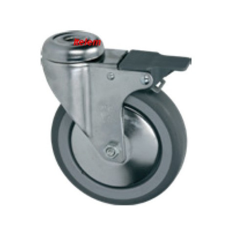 Roulette pivotante chariot porte plats chariot de service 0S1428
