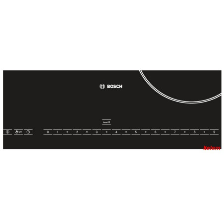 Dessus verre vitrocéramique table induction Bosch 00686929