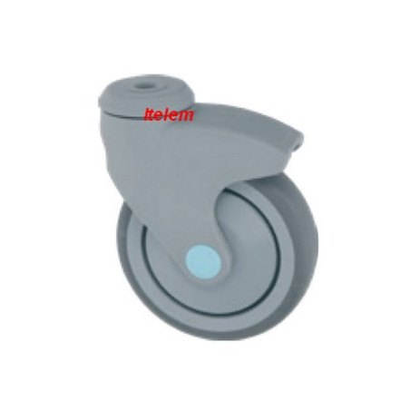 Roulette pivotante chariot porte plats chariot de service