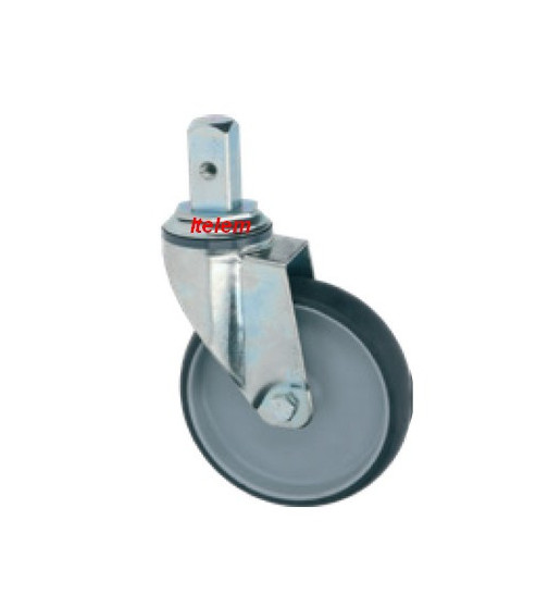 Roulette pivotante à goujon chariot porte plats chariot de service 146802