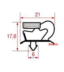 Joint de porte armoire réfrigérée Williams Réfrigération GASKET110