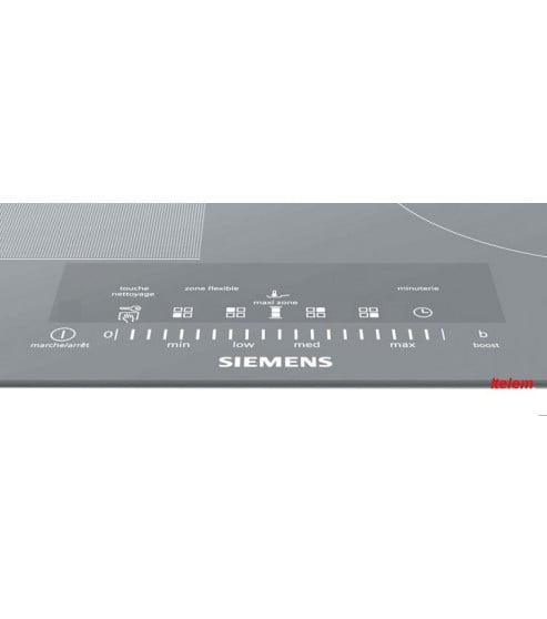 Dessus verre vitrocéramique table cuisson induction Siemens 00775188