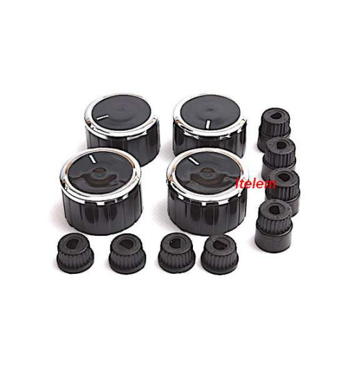 kit manettes noires universelles cuisinière