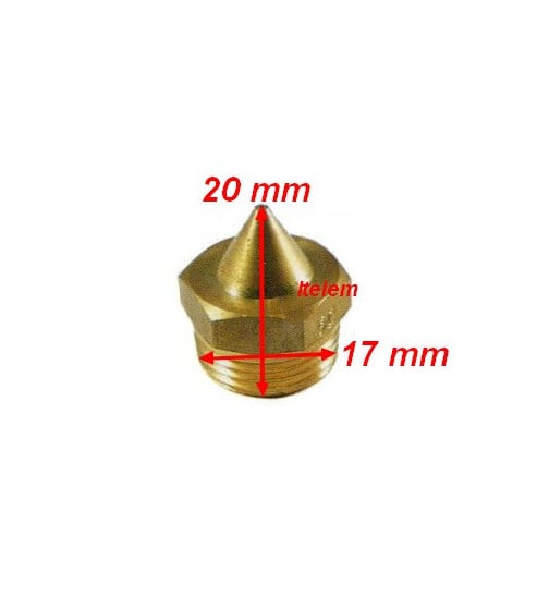 Injecteur calibre 190 friteuse fourneau Solymac P75D190