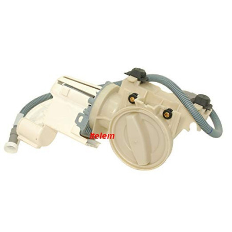 Pompe vidange lave-linge grosse capacité Whirlpool 481236018572