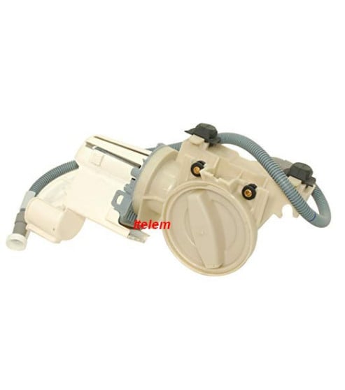 Pompe vidange lave-linge grosse capacité Whirlpool 481236018572