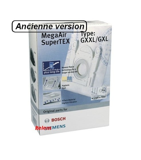 Sac aspirateur Gxxl Siemens 17003049