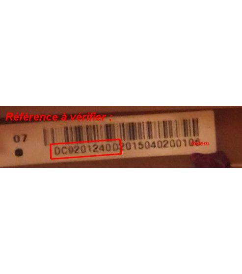Module électronique lave-linge Samsung DC92-01240C
