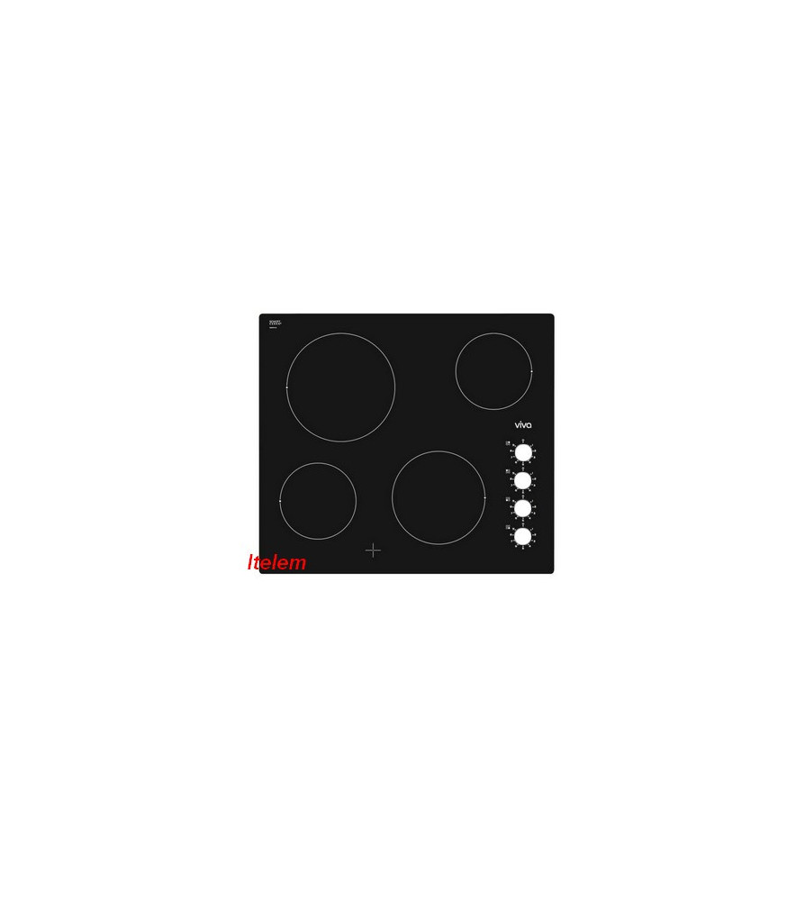 Dessus verre vitrocéramique table de cuisson Viva 00689454