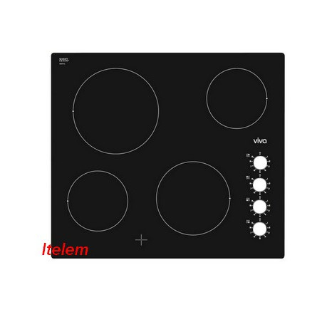 Dessus verre vitrocéramique table de cuisson Viva 00689454