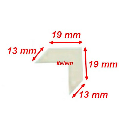 Jonction d’angle pour joint de porte réfrigérateur
