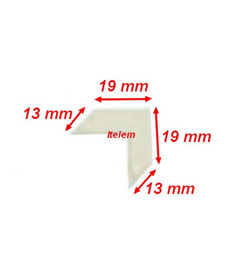Jonction d’angle pour joint de porte réfrigérateur