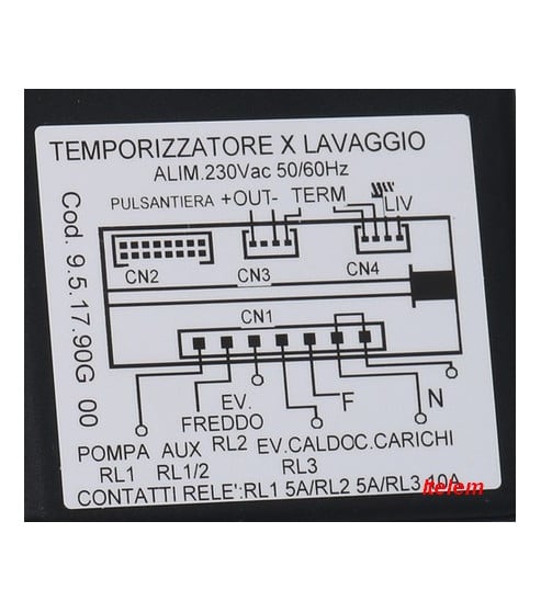 Module électronique Gicar lave-vaisselle Mach 500017100