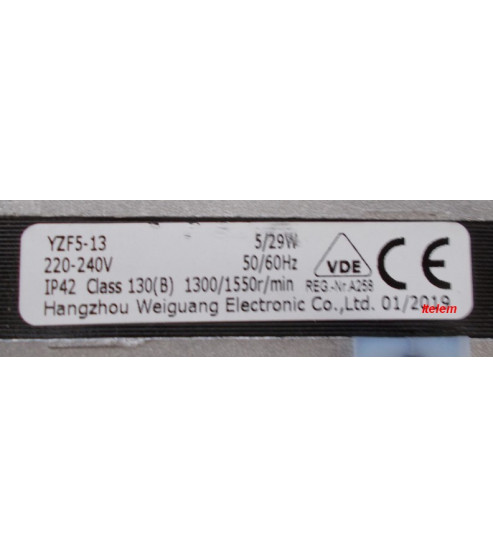 Moteur de ventilateur Hangzhou YZF5-13 C00511311